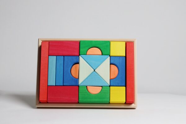 Buntes Stapelpuzzle